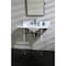 Fauceture 36X22 Marble Vanity Top W/ Acrylic Feet Combo, Marble/Nickel KVPB36MA8 - alternate 7